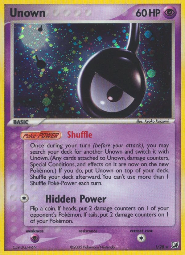 Unown, !/115