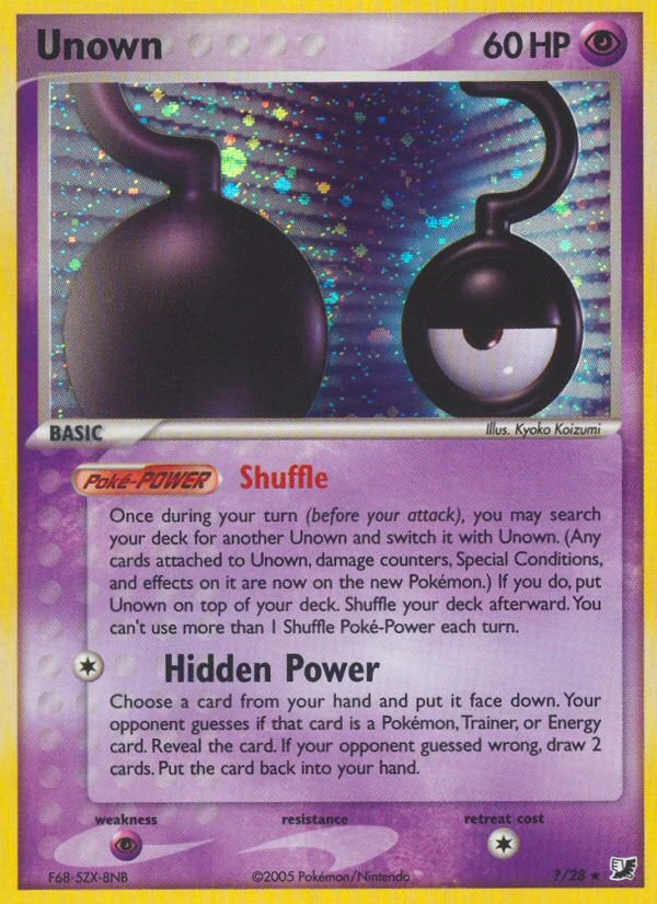 Unown, ?/115