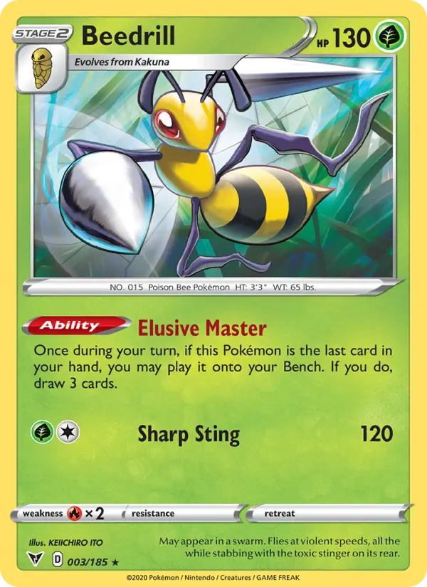 Beedrill, 003/185