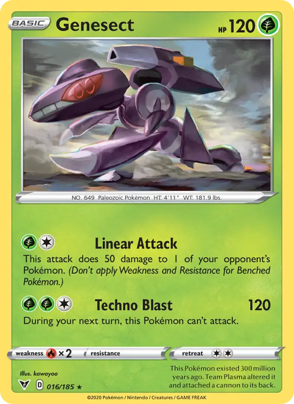 Genesect, 016/185