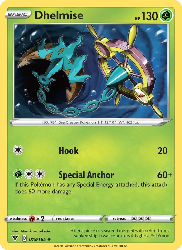 Dhelmise, 019/185