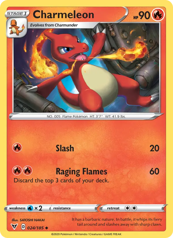 Charmeleon, 024/185