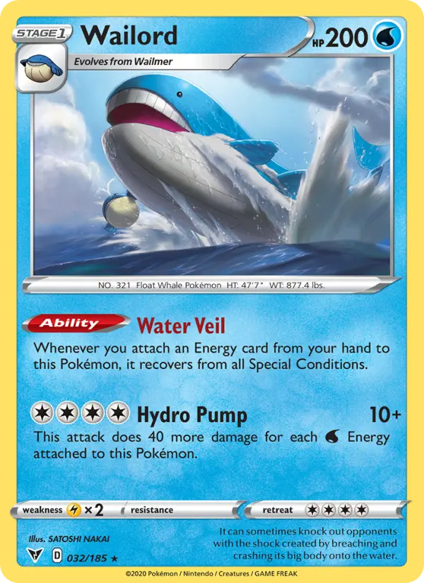 Wailord, 032/185