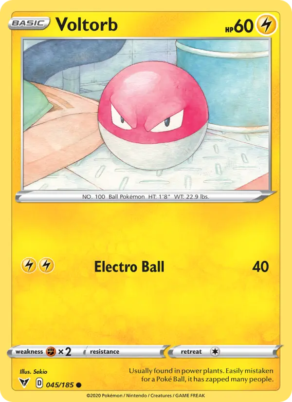 Voltorb, 045/185