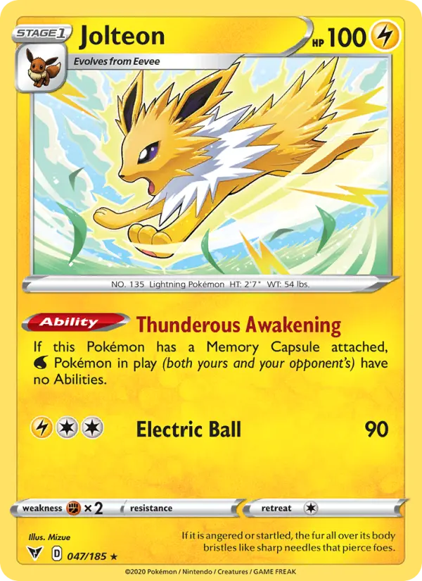 Jolteon, 047/185