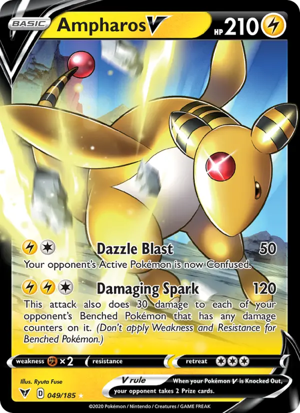 Ampharos V, 049/185