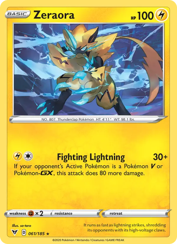 Zeraora, 061/185