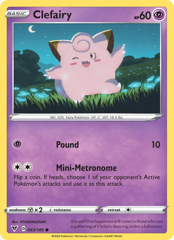 Clefairy, 063/185