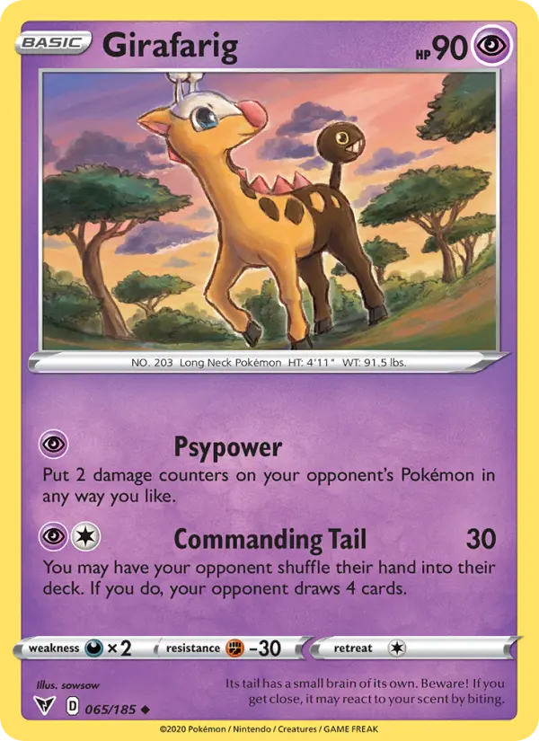 Girafarig, 065/185