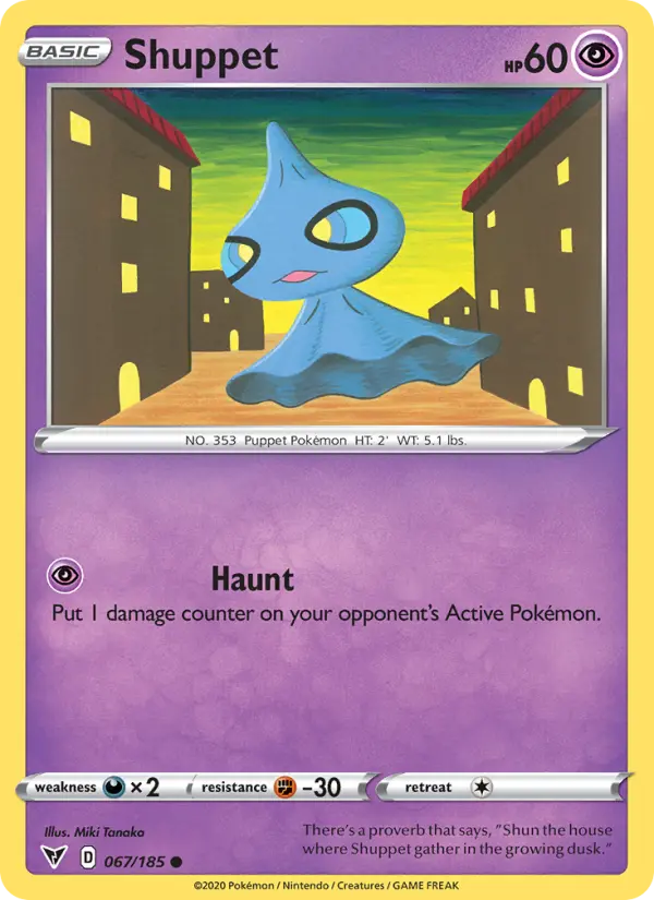 Shuppet, 067/185