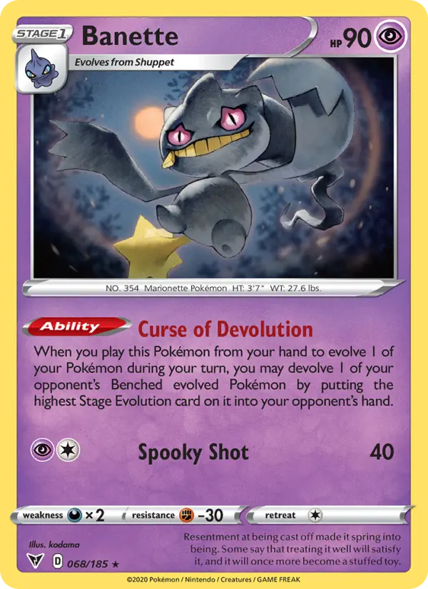 Banette, 068/185