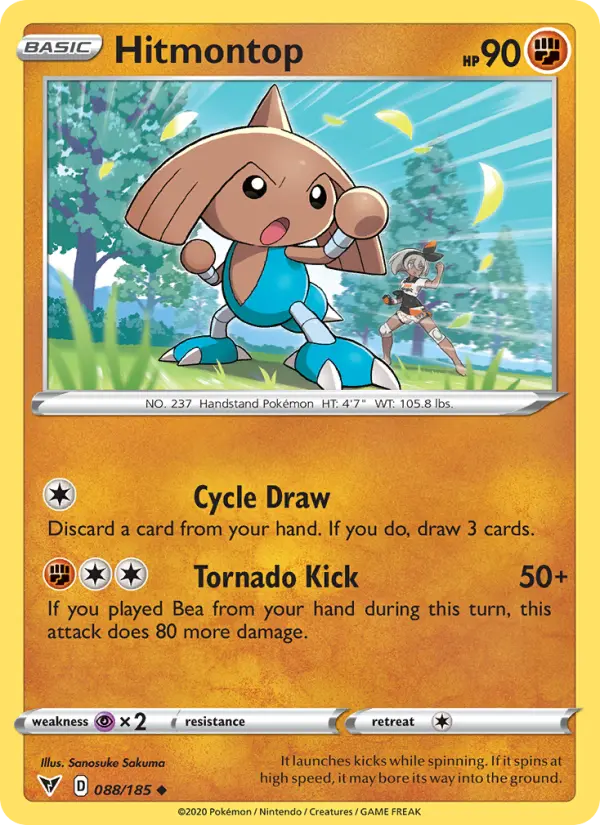 Hitmontop, 088/185