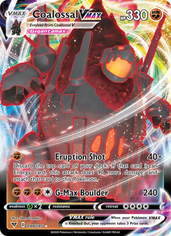 Coalossal VMAX, 099/185