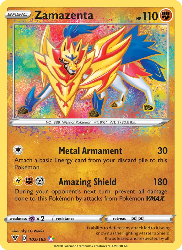 Zamazenta, 102/185