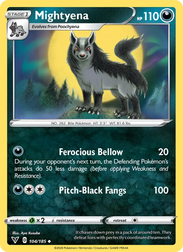 Mightyena, 104/185
