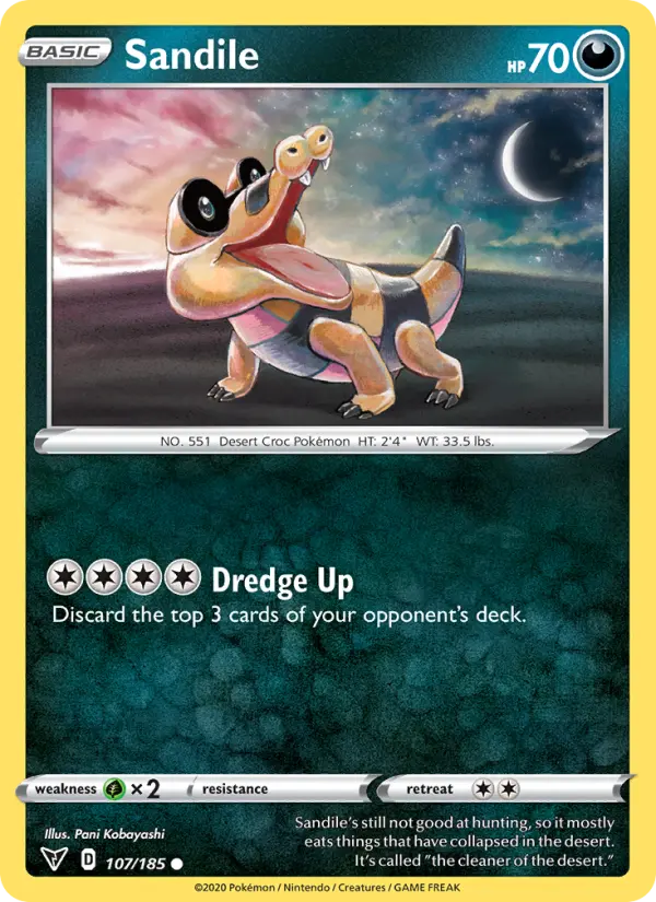 Sandile, 107/185
