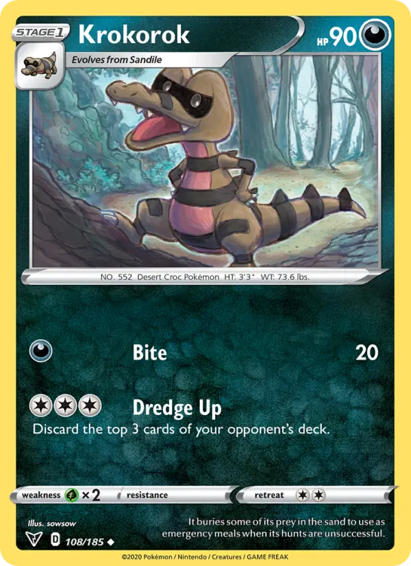 Krokorok, 108/185