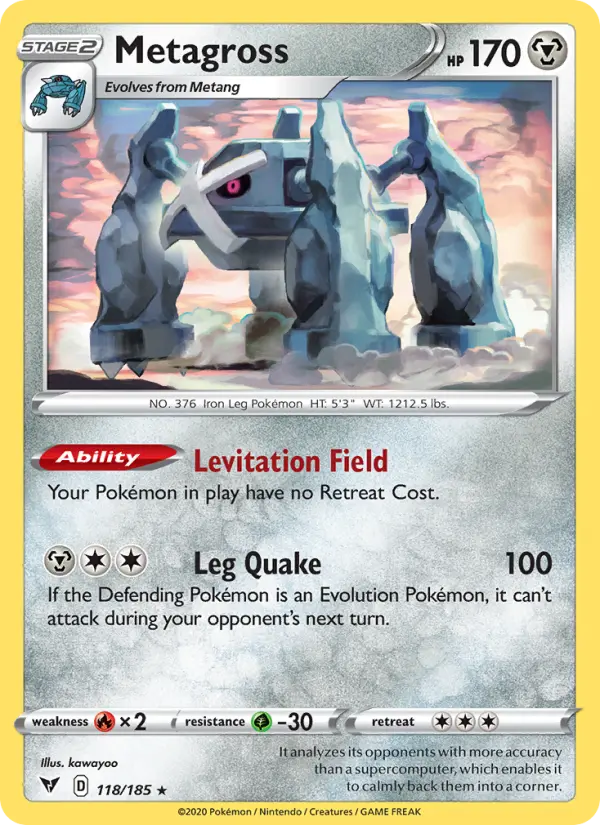 Metagross, 118/185