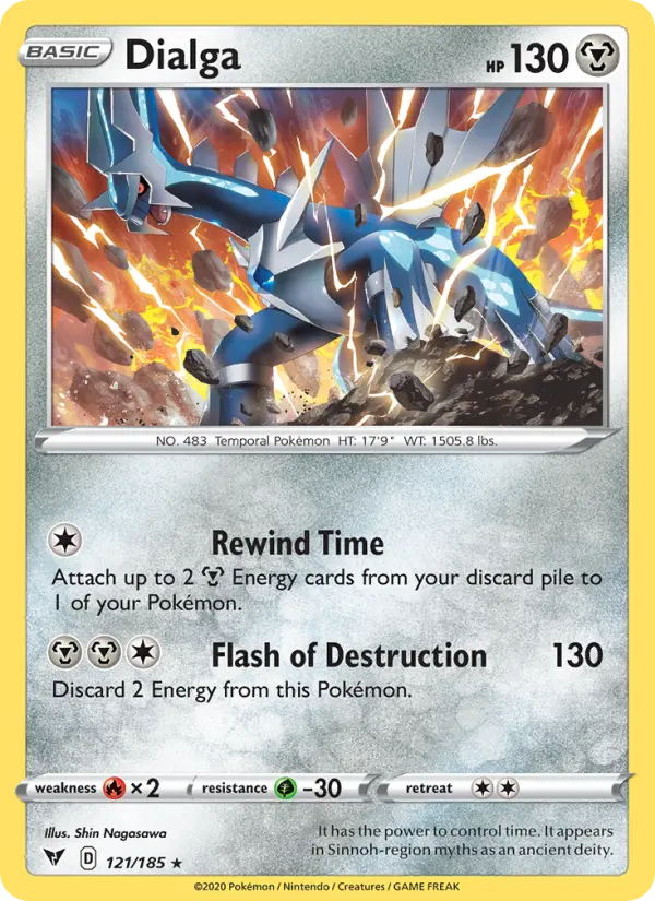 Dialga, 121/185
