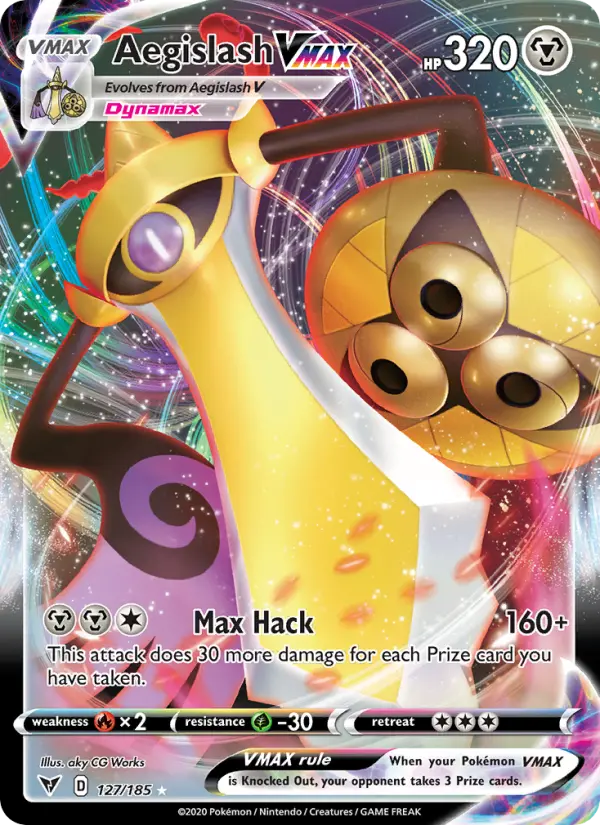 Aegislash VMAX, 127/185