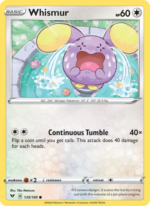 Whismur, 135/185