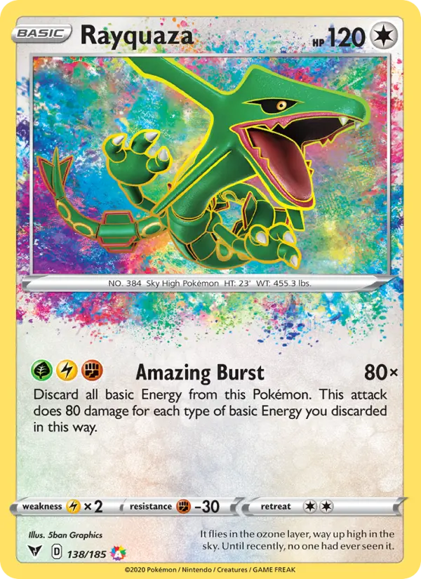 Rayquaza, 138/185