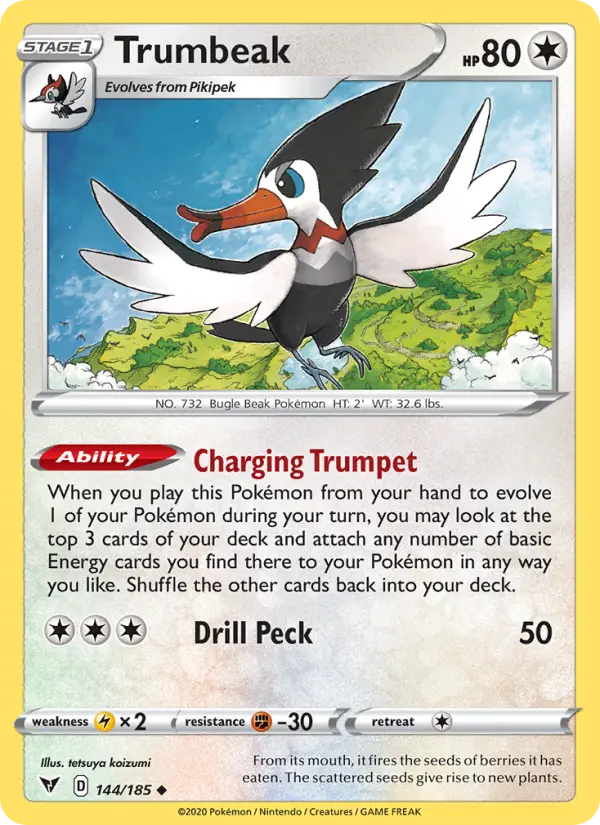 Trumbeak, 144/185