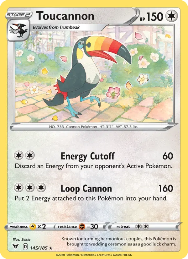 Toucannon, 145/185