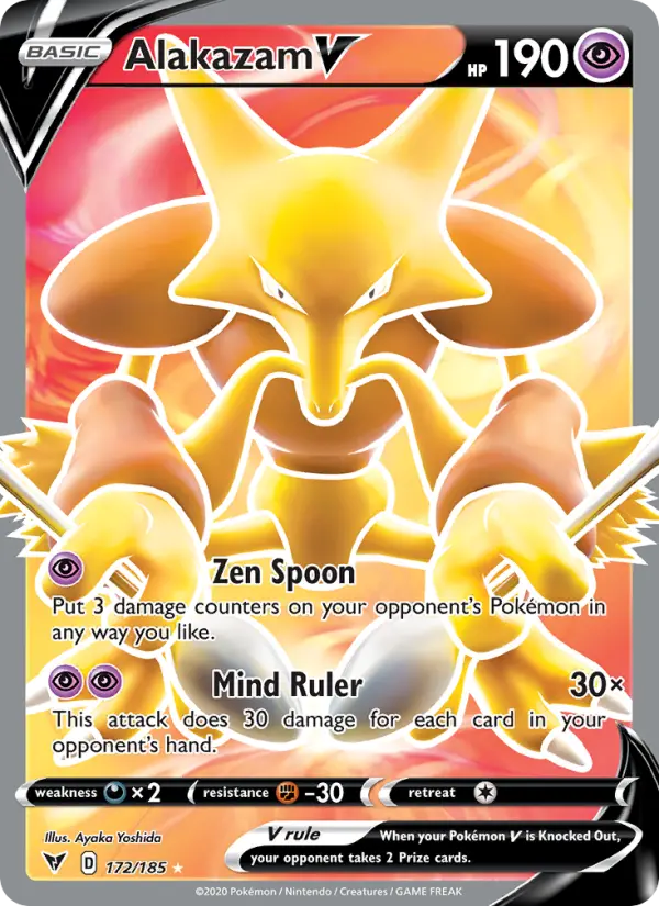 Alakazam V, 172/185