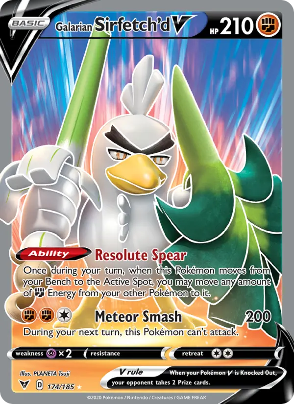 Galarian Sirfetch'd V, 174/185