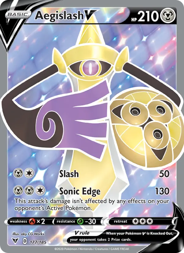 Aegislash V, 177/185