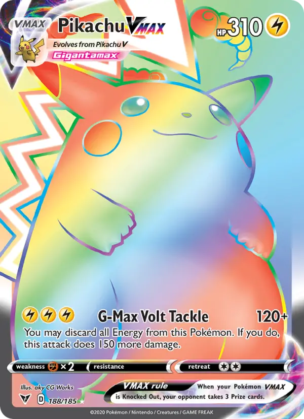 Pikachu VMAX, 188/185