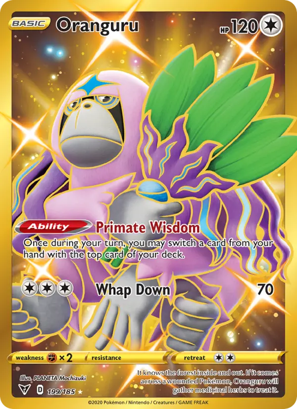 Oranguru, 199/185