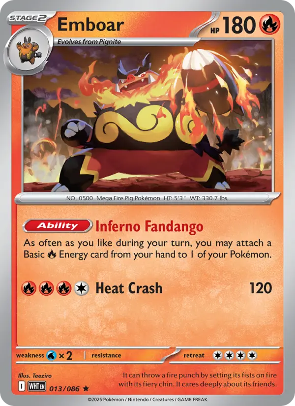 Emboar, 013/086