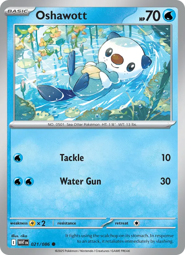 Oshawott, 021/086