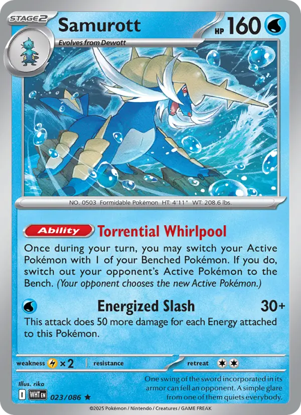 Samurott, 023/086