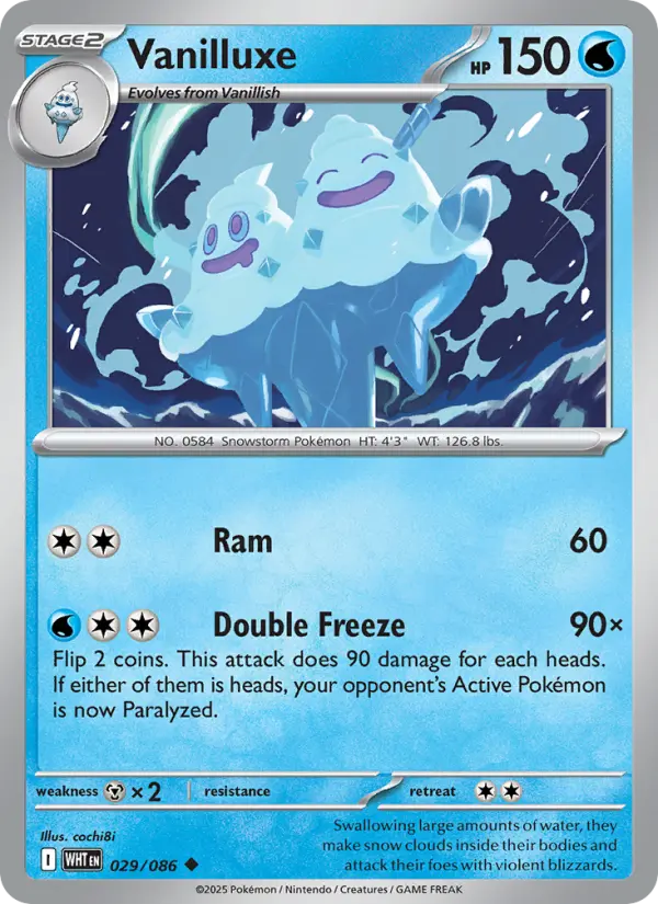 Vanilluxe, 029/086