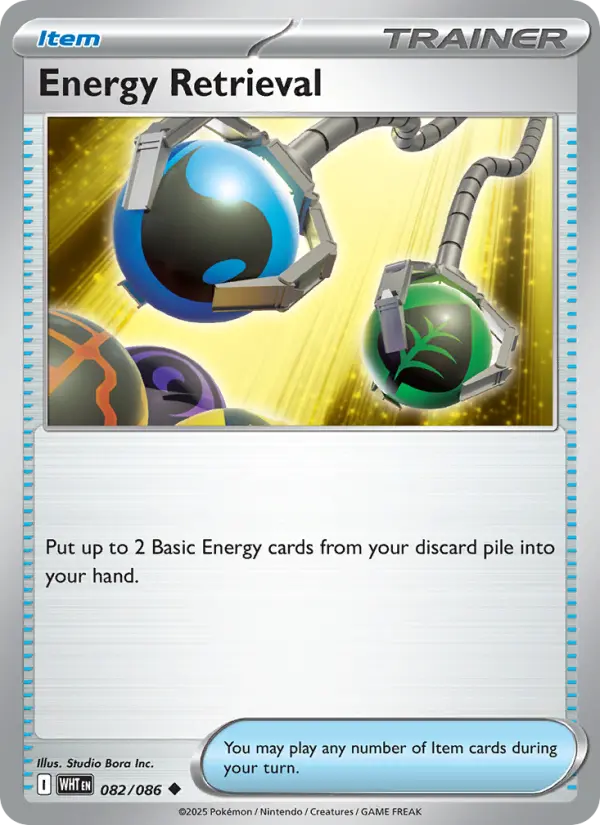 Energy Retrieval, 082/086