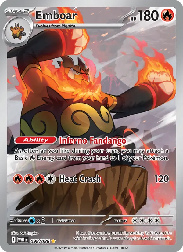 Emboar, 098/086
