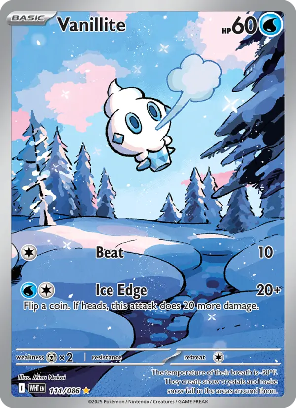 Vanillite, 111/086