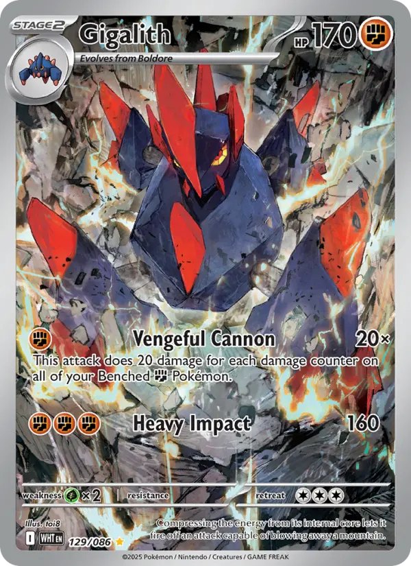 Gigalith, 129/086