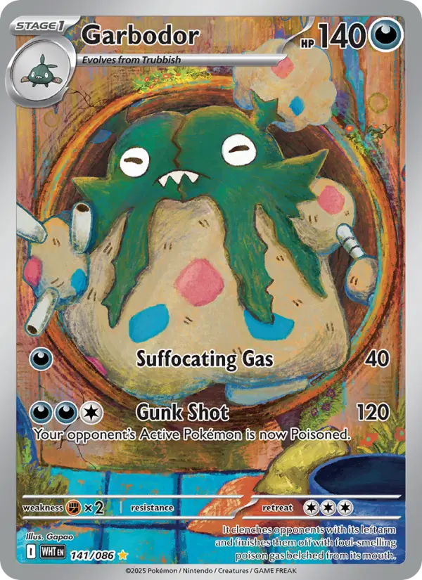 Garbodor, 141/086