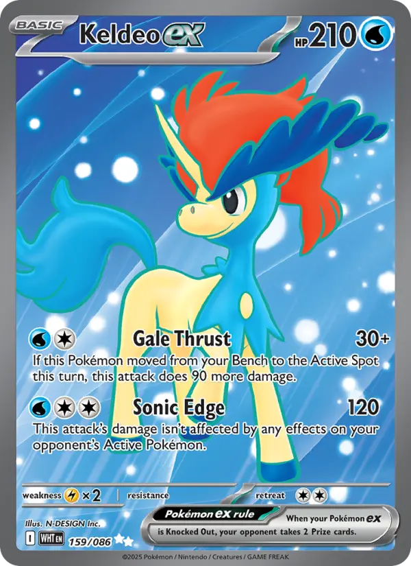 Keldeo ex, 159/086