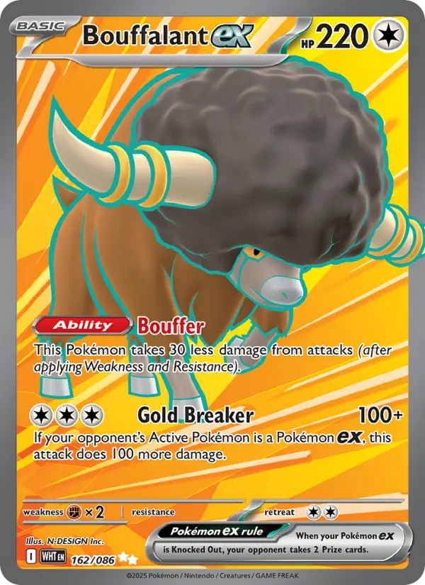 Bouffalant ex, 162/086