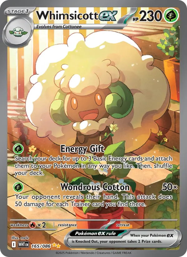 Whimsicott ex, 165/086