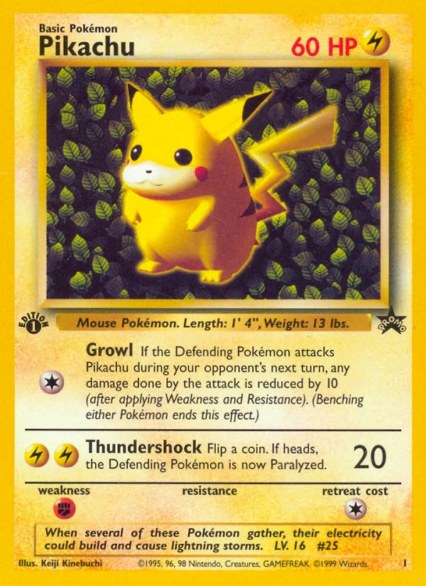 Pikachu, 001/053