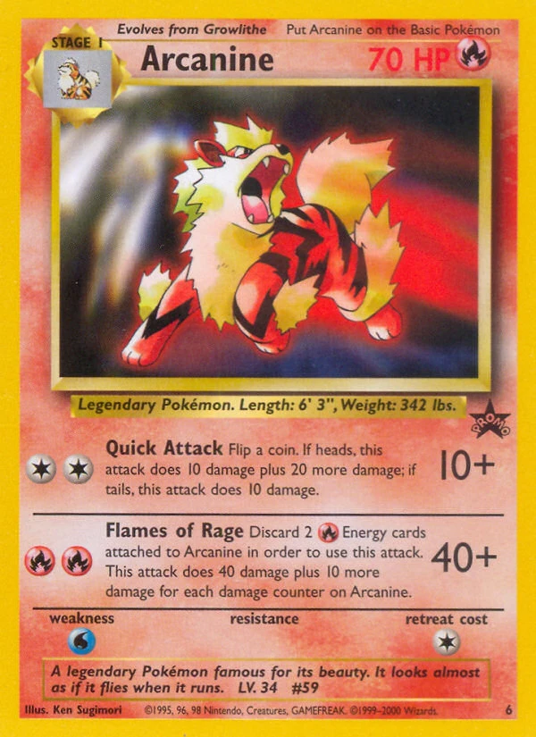 Arcanine, 006/053