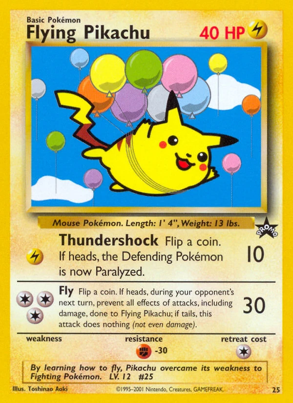 Flying Pikachu, 025/053