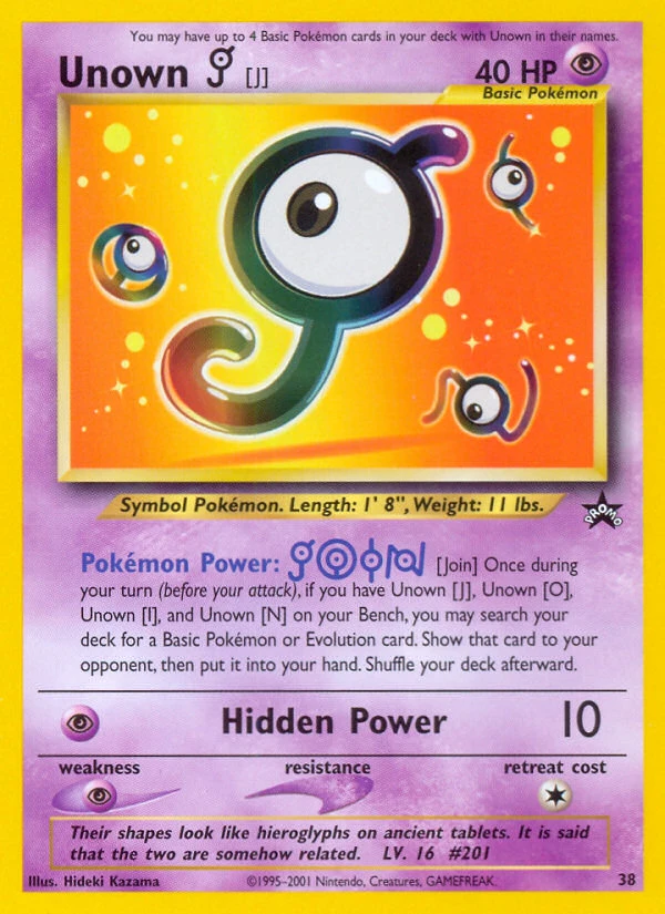 Unown [J], 038/053