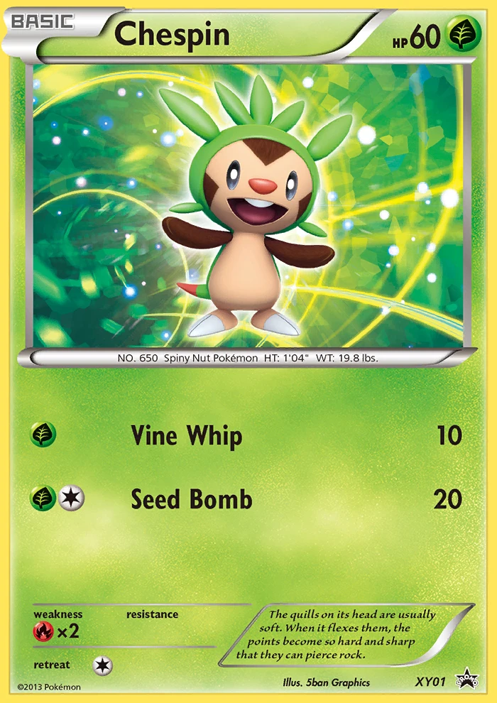 Chespin, XY01
